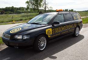 Studentevent bilen