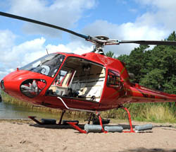  Helikopter från skolan