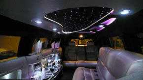 Hummer limousine interi&ouml;r