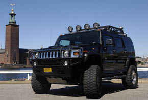 Hummer 2 &auml; ombyggd f&ouml;r studenten