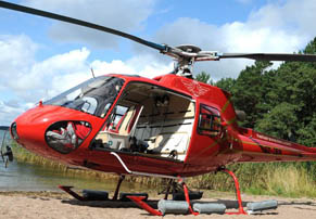 Helikopter till studenten